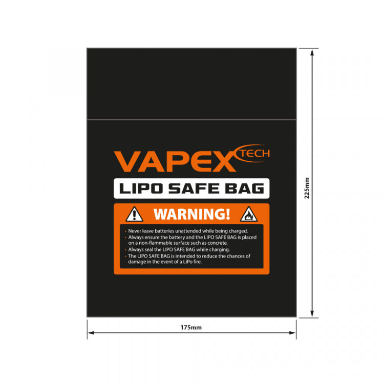 VAPEX hleðslupoki Li-Po 175x225mm - Krakkasport.is