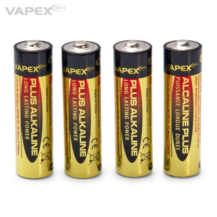 VAPEX Plus Alkaline rafhlöður - AA - Krakkasport.is