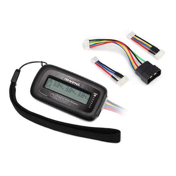 TRAXXAS Li-Po Voltage Meter/Balancer with Adapter Cable - Krakkasport.is