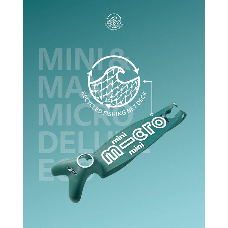 Mini Micro 3in1 Deluxe - sægrænt - Krakkasport.is