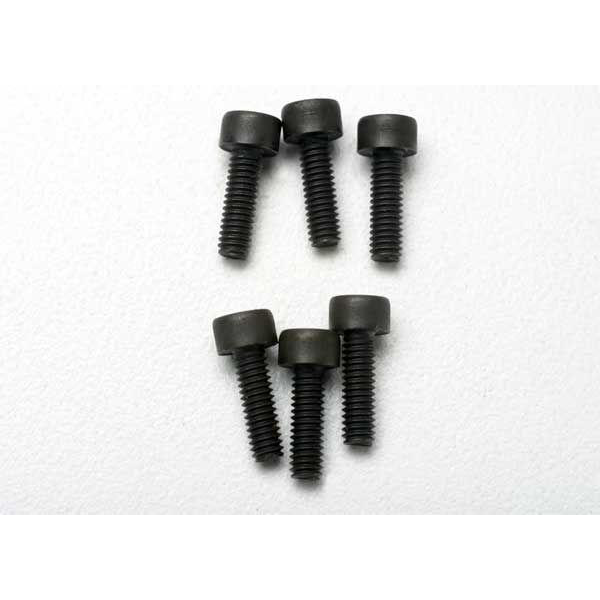 TRAXXAS Screws M2.5x8mm Cap-head Hex Socket (6) - Krakkasport.is